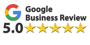 Google Business Review, five stars